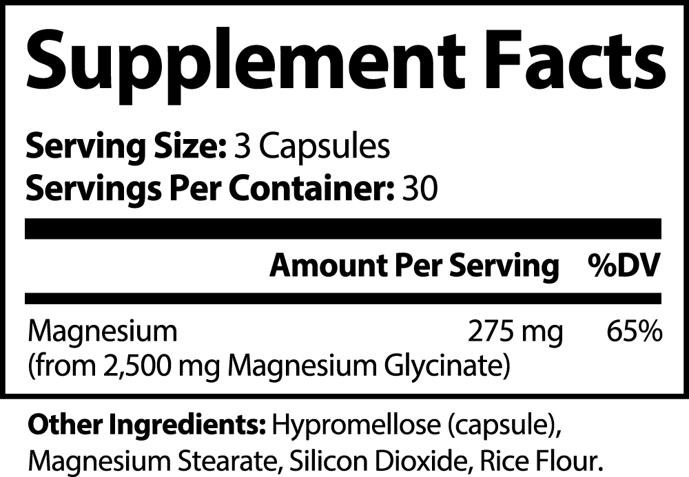 RAW | Magnesium Glycinate